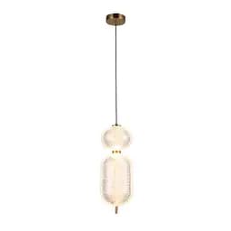 Світильник підвісний LED Levistella 79112100-2led CL, 13W, три режими, 400x150 мм, сучасний стиль для дому