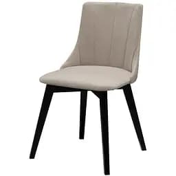 Стілець Prestol Марсель 480x450x850 мм бежевий з чорним