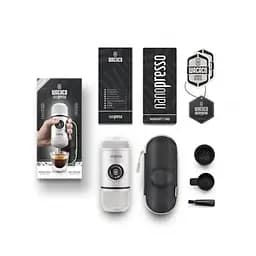 Еспресо-кавоварка Wacaco Nanopresso 18 бар 80мл з чохлом Білий - мініатюра 2