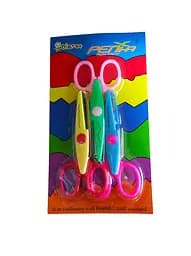 Набор фигурных ножниц С 36973 13.5 см, 3 шт. на блистере (6900067369734) Вид 1