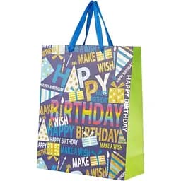 Пакет подарунковий JC121068 Синій