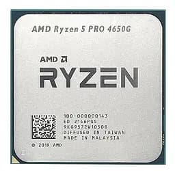 Процессор AMD Ryzen 5 4650G PRO (100-000000143) (Socket AM4, 12T, 4.2 ГГц, Tray) Б/у