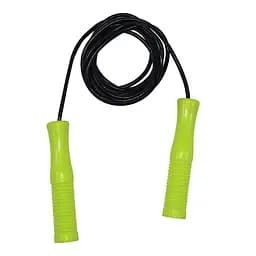 Детская Скакалка №1 Colorplast 0749(Green) диаметр 3,7 мм, длина 270 см, черная