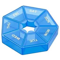 Таблетница Semi 7Days Mini Pill Box, Blue