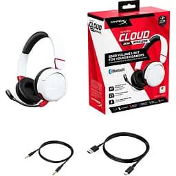 Навушники ігрові HyperX Cloud Mini Wireless White 7G8F2AA [126461] - мініатюра 8