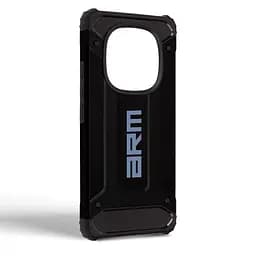 Чехол для Xiaomi Redmi Note 14 Pro+ 5G, Panzer, черный, противоударный, бронированный, милитари, панель-накладка, защита всего корпуса, защита дисплея и камеры, термополиуретан (TPU) + поликарбонат (PC), ArmorStandart (ARM79851) - мініатюра 2