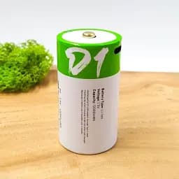 Акумулятор тип D/R20 Smartoools 8000 mAh барило Li-Ion із зарядкою Type-C 1.5V (19329) - мініатюра 6