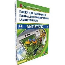 Плівка для ламінування DA Art Antistatic А4, 75 мкм глянсова 100 шт. (11201011206YA)