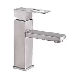 Смеситель для умывальника Mixxus FIT-001 SS2818 Нержавеющая сталь