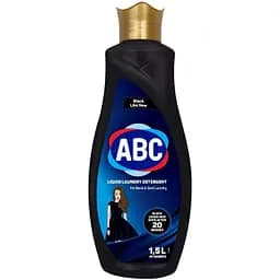 Жидкое стиральное средство ABC для черного белья, 1,5 л