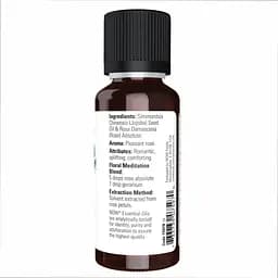 Трояндове масло Now Essential Rose Absolute Oil Blend 30 ml - мініатюра 3