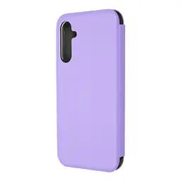 Чехол-книжка для Samsung Galaxy A24 4G (A245), G-Case, фиолетовый, кожаный чехол-книга из экокожи (PU) и TPU, с магнитом, с подставкой и вместительным кардхолдером, противоударный, защита всего корпуса, ArmorStandart (ARM68182) - мініатюра 2