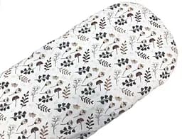 Непромокаемая простынь Moontime в коляску "Полевые цветы"