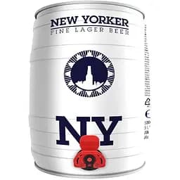 Пиво New Yorker світле 4.5% 5 л