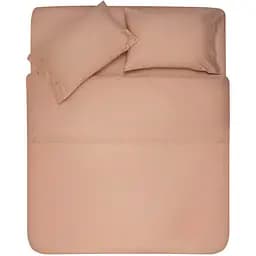 Комплект постельного белья Ardesto Mix & Match полуторный бежевый сатин (ART1622SI)