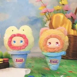 Колекційна м'яка іграшка з кільцем Морозивко Pop Top MJ-000095 Lucky Emma серії "Scoop Ice Cream" - мініатюра 6