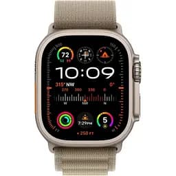 Розумний годинник Apple Watch Ultra 2 49mm Titanium Case with Olive Alpine Loop Small (MREX3 / MRFH3) - мініатюра 2