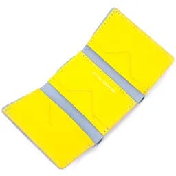 Жіноче шкіряне портмоне Grande Pelle 7.5х10х2 см acs0024164 - мініатюра 4