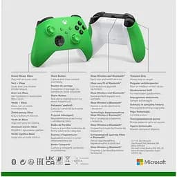 Геймпад Microsoft Xbox Series X | S Wireless Controller Velocity Green (QAU-00091) - мініатюра 10