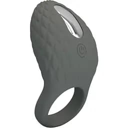 Виброкольцо Pretty Love Heloise 8.6 см серый