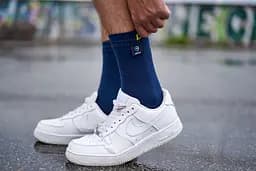 Шкарпетки DexShell Ultra Thin Crew NL водонепроникні M сині - мініатюра 6