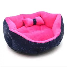 Лежанка для собак та котів Zoo-hunt Марсель синій №3 60х90х22 см