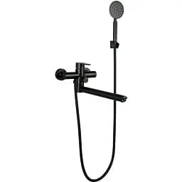 Смеситель для ванны Frap F22801-6 черный матовый