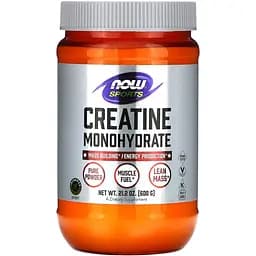 Креатин моногідрат Now Foods Sports Creatine Monohydrate 600 г