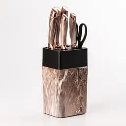 Набор белый ножей W161B