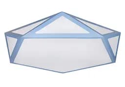 Люстра стельова LED Levistella 752L68 BLUE, 90W, білий та блакитний метал, сучасний стиль