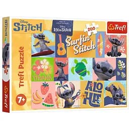 Пазл Trefl Пригоди на Гаваях Ліло і Стіч колаж 200 ел. (13331)