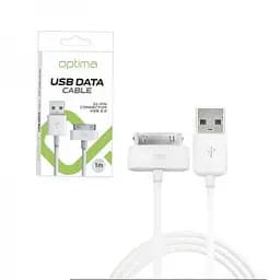 Кабель Griffin usb Apple 30 pin для iPhone 4 білий - мініатюра 2