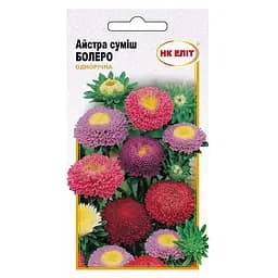 Семена цветов НК Еліт Астра Болеро смесь 0.3 г (73725)