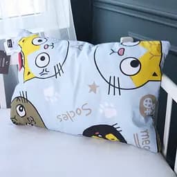 Наволочка MirSon Бязь 18-0007 Cool Cat 60х60 см бежева (2200010262339)