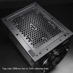 Корпус Chieftec THE CUBE CI-03B-OP, без БЖ, fan 20cm, mATX, Black - мініатюра 6