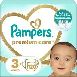 Уцінка.  Підгузки Pampers Premium Care 3 (6-10 кг) 120 шт.