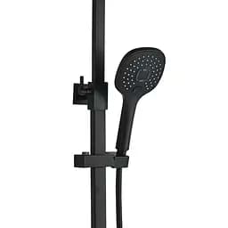 Душова система Globus Lux Termostatic Q VAN-GLQ-0041T-BB, Чорний матовий - мініатюра 3