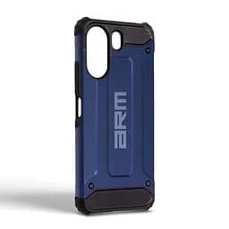 Чехол для Xiaomi Redmi 13C 4G Poco C65, Panzer, синий, противоударный, бронированный, милитари, панель-накладка, защита всего корпуса, защита дисплея и камеры, термополиуретан (TPU) + поликарбонат (PC), ArmorStandart (ARM73716) - мініатюра 2