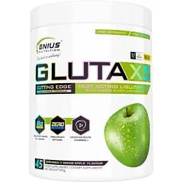 Амінокислота Genius Nutrition Gluta-X5 Зелене яблуко 405 г