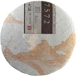 Шу пуер Менхай Да І 7572 2015 р. - млинець, 357 г