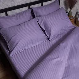 Набір наволочок Moon&Star Satin Stripe Soft Lilac 50х70 см 2 шт - мініатюра 2