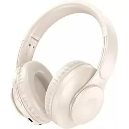 Бездротові повнорозмірні навушники Hoco w45 Enjoy Bluetooth Milky White (білі)