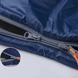 Спальник Naturehike LW180 (NH21MSD04) +15°C - лівий - 190см - темно-зелений - мініатюра 6