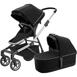 Дитяча коляска з люлькою Thule Sleek Midnight Black (TH 11000007)