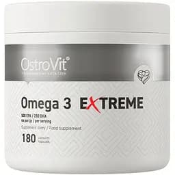 Жирные кислоты OstroVit Omega 3 Extreme, 180 капсул