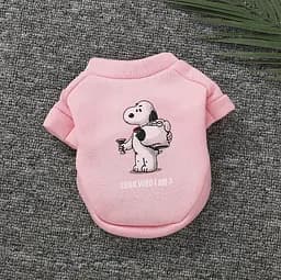 Худи на флисе для собаки Dog 11227 L розовое