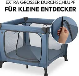 Дитячий манеж Hauck Sleep N Play SQ Dark Blue - мініатюра 9