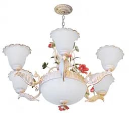 Люстра підвісна Brille флористика E27 60W BG (BKL-037S/9)