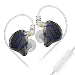 Гибридные наушники KZ ZSN Pro 2 с микрофоном (Черный)
