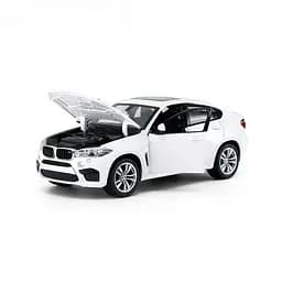Машинка колекційна металева BMW X6M Rastar 56600 1:24 білий